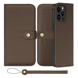 HANATORA iPhone15ProMax �P�[�X �蒠�^ �{�v �X�}�z�P�[�X �X�}�z �X�^���h �X�g���b�v �t�� �V�������N�J�[�t���U�[ �M�t�g �x���g���� �}�O�l�b�g�Ȃ� �g�[�v H1SPB-15ProMax-Taupe
