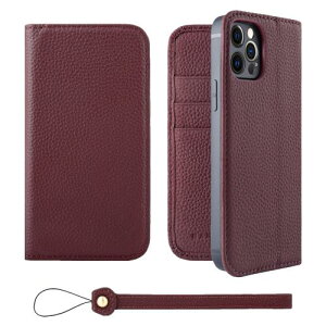 HANATORA iPhone12Pro P[X 蒠^ {v X}zP[X X}z X^h Xgbv t VNJ[tU[ Mtg xgȂ }OlbgȂ C H0XA-12Pro-Wine