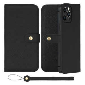 HANATORA iPhone13ProMax P[X 蒠^ {v X}zP[X X}z X^h Xgbv t VNJ[tU[ Mtg xg }OlbgȂ ubN H1SPB-13ProMax-Black