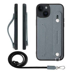 HANATORA iPhone14Plus �P�[�X �{�v �ϏՌ� �w�ʃx���g �X�g���b�v�����O �X�}�z�P�[�X �X�}�z �X�^���h�@�\ �l�b�N�X�g���b�v �t�� �J�[�h�|�P�b�g �V�������N���U�[ �M�t�g �u���[�O���[ CGHGZ-14Pl