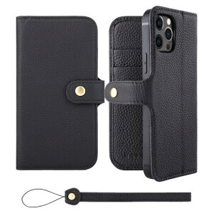 HANATORA iPhone12Pro P[X 蒠^ {v X}zP[X X}z X^h Xgbv t VNJ[tU[ Mtg xg }OlbgȂ ubN H0XB-12Pro-Black