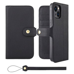 HANATORA iPhone13mini P[X 蒠^ {v X}zP[X X}z X^h Xgbv t VNJ[tU[ Mtg xg }OlbgȂ ubN H0XB-13mini-Black