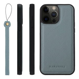 HANATORA iPhone13ProMax �P�[�X �{�v �ϏՌ� �o���p�[�^ �X�}�z�P�[�X �X�}�z �X�g���b�v �t�� �V�������N���U�[ �M�t�g �u���[�O���[ SPGGZ-13ProMax-BlueGray