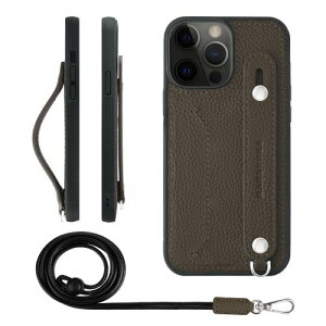 HANATORA iPhone13ProMax �P�[�X �{�v �ϏՌ� �w�ʃx���g �X�g���b�v�����O �X�}�z�P�[�X �X�}�z �X�^���h�@�\ �l�b�N�X�g���b�v �t�� �J�[�h�|�P�b�g �V�������N���U�[ �M�t�g �g�[�v CGHGZ-13ProMax-Ta