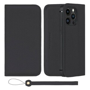 HANATORA iPhone15ProMax P[X 蒠^ {v X}zP[X X}z X^h Xgbv t VNJ[tU[ Mtg xgȂ }OlbgȂ ubN H1SPA-15ProMax-Black
