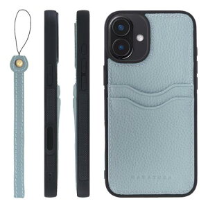 HANATORA iPhone16Plus �P�[�X �{�v �ϏՌ� �o���p�[�^ �X�}�z�P�[�X �X�}�z �X�g���b�v �t�� �V�������N���U�[ �M�t�g �u���[�O���[ CPGGZ-16Plus-BlueGray