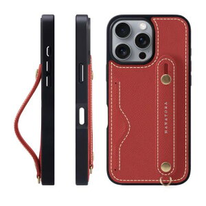 HANATORA iPhone16ProMax P[X {v ϏՌ wʃxg J[h|Pbg X}zP[X X}z X^h@\ lbN Xgbv t G{XU[ Mtg }OlbgȂ bh NCGH-16ProMax-Red