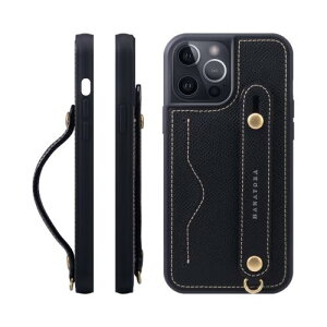 HANATORA iPhone12ProMax P[X {v ϏՌ wʃxg J[h|Pbg X}zP[X X}z X^h@\ lbN Xgbv t G{XU[ Mtg }OlbgȂ ubN NCGH-12ProMax-Black