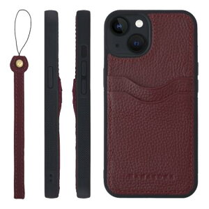 HANATORA iPhone13 �P�[�X �{�v �ϏՌ� �o���p�[�^ �X�}�z�P�[�X �X�}�z �X�g���b�v �t�� �V�������N���U�[ �M�t�g ���C�� CPGGZ-13-Wine