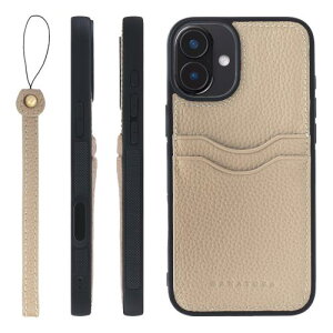 HANATORA iPhone16Plus �P�[�X �{�v �ϏՌ� �o���p�[�^ �X�}�z�P�[�X �X�}�z �X�g���b�v �t�� �V�������N���U�[ �M�t�g �O���[�W�� CPGGZ-16Plus-Grege