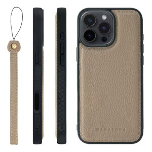 HANATORA iPhone16ProMax �P�[�X �{�v �ϏՌ� �o���p�[�^ �X�}�z�P�[�X �X�}�z �X�g���b�v �t�� �V�������N���U�[ �M�t�g �O���[�W�� SPGGZ-16ProMax-Grege