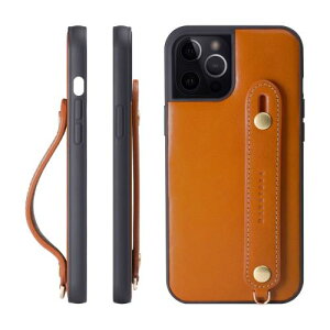 HANATORA iPhone15ProMax �P�[�X �{�v �ϏՌ� �w�ʃx���g �X�g���b�v�����O �X�}�z�P�[�X �X�}�z �X�^���h�@�\ �l�b�N�X�g���b�v �t�� �C�^���A�����U�[ �M�t�g �}�O�l�b�g�Ȃ� �I�����W TGH-15ProMax-O