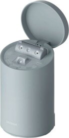 SALONIA サロニア ピュアブライト スチーマー 美顔器 フェイススチーマー 美容 グレー