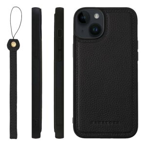 HANATORA iPhone14Plus �P�[�X �{�v �ϏՌ� �o���p�[�^ �X�}�z�P�[�X �X�}�z �X�g���b�v �t�� �V�������N���U�[ �M�t�g �u���b�N SPGGZ-14Plus-Black