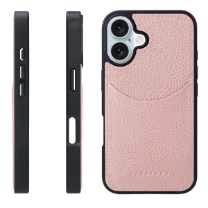 HANATORA iPhone16Plus �P�[�X �{�v �ϏՌ� �X�}�z�P�[�X �X�}�z �R�[�h�z���_�[ �t�� �V�������N�J�[�t���U�[ �M�t�g �}�O�l�b�g�Ȃ� �s���N CPG-16Plus-Pink