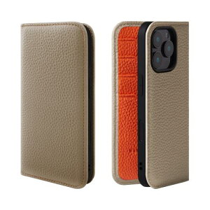 HANATORA iPhone16Pro �P�[�X �蒠�^ �{�v �X�}�z�P�[�X �X�}�z �X�^���h �R�[�h�z���_�[ �t�� �V�������N�J�[�t���U�[ �M�t�g �}�O�l�b�g�Ȃ� �O���[�W�� + �I�����W PH-16Pro-Grege-OG