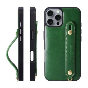 HANATORA iPhone16ProMax �P�[�X �{�v �ϏՌ� �w�ʃx���g �X�g���b�v�����O �X�}�z�P�[�X �X�}�z �X�^���h�@�\ �l�b�N�X�g���b�v �t�� �C�^���A�����U�[ �M�t�g �}�O�l�b�g�Ȃ� �O���[�� TGH-16ProMax-G