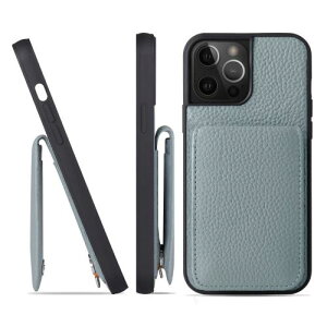 HANATORA iPhone15ProMax �P�[�X �o���p�[�^ �{�v �X�}�z�P�[�X �X�}�z �J�[�h�|�P�b�g �X�^���h �V�����_�[�X�g���b�v �t�� �V�������N�J�[�t���U�[ �M�t�g �A�C�V�[�u���[ SCPG-15ProMax-IcyBlue
