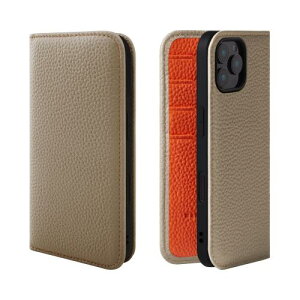 HANATORA iPhone16ProMax �P�[�X �蒠�^ �{�v �X�}�z�P�[�X �X�}�z �X�^���h �R�[�h�z���_�[ �t�� �V�������N�J�[�t���U�[ �M�t�g �}�O�l�b�g�Ȃ� �O���[�W�� + �I�����W PH-16ProMax-Grege-OG