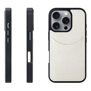 HANATORA iPhone16Pro �P�[�X �{�v �ϏՌ� �X�}�z�P�[�X �X�}�z �R�[�h�z���_�[ �t�� �V�������N�J�[�t���U�[ �M�t�g �}�O�l�b�g�Ȃ� �z���C�g CPG-16Pro-White