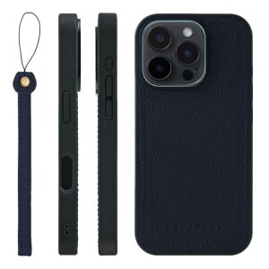 HANATORA iPhone16Pro �P�[�X ���͋��� MagSafe �Ή� �{�v �ϏՌ� �o���p�[�^ �X�}�z�P�[�X �X�}�z �X�g���b�v �t�� �V�������N���U�[ �M�t�g �}�O�Z�[�t�Ή� �l�C�r�[ UMSGZ-16Pro-Navy