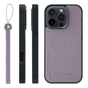 HANATORA iPhone16Pro �P�[�X ���͋��� MagSafe �Ή� �{�v �ϏՌ� �o���p�[�^ �X�}�z�P�[�X �X�}�z �X�g���b�v �t�� �V�������N���U�[ �M�t�g �}�O�Z�[�t�Ή� �p�[�v�� UMSGZ-16Pro-Purple