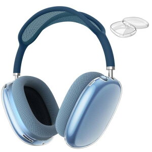 Fintie AirPods Max�w�b�h�t�H���p�P�[�X�J�o�[ �\�t�gTPU �N���A ���h�~ �ی�J�o�[ �����A�N�Z�T���[ �X�L���v���e�N�^�[(�N���A)