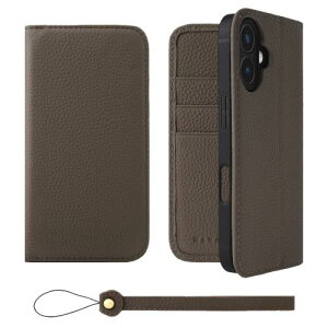 HANATORA iPhone16 P[X 蒠^ {v X}zP[X X}z X^h Xgbv t VNJ[tU[ Mtg xgȂ }OlbgȂ g[v H0XA-16-Taupe
