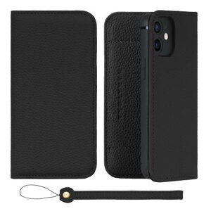 HANATORA iPhone12mini P[X 蒠^ {v X}zP[X X}z X^h Xgbv t VNJ[tU[ Mtg xgȂ }OlbgȂ ubN H1SPA-12mini-Black