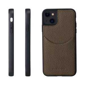 HANATORA iPhone15Plus �P�[�X �{�v �ϏՌ� �X�}�z�P�[�X �X�}�z �R�[�h�z���_�[ �t�� �V�������N�J�[�t���U�[ �M�t�g �}�O�l�b�g�Ȃ� �g�[�v CPG-15Plus-Taupe