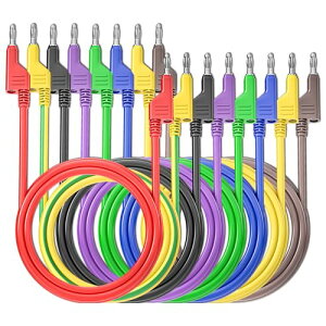 Cleqee 4mmoiivO oiivOeXg[h8PCS VRP[uC[3.3ft/1m }`[^[dCeXgp 1000V/15A