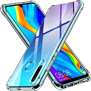 HUAWEI P30 Lite �P�[�X LAYJOY �ϏՌ� �����\�t�gTPU �@�[�E�F�C Nova 4e �J�o�[ [�ČRMIL�K�i�擾 �S�ʕی� �p�ی십�� �Ռ��z��] HWV33�X�}�z�P�[�X�i�N���A�j