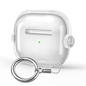 HEIGKOIK 2024�N����Airpods 4 �P�[�X AirPods ��4���� �P�[�X TPU ���� ���b�N�t�� �����[�d�\ �ϏՌ� �y�� �L�Y�h�~ ������� ���C�����X�[�d�Ή� �J���r�i�t�� Airpods 4 �Ή� �ی�J�o�[ �X�^���h�@