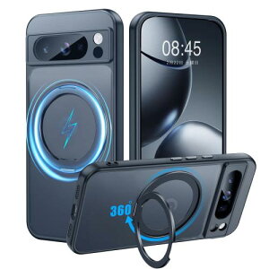 ČRMILKiEMagsafeΉGoogle Pixel 8 Pro p P[X MagSafeΉ O360°]X^h@\ cΉ  ΂ݖh~ CX[d Yی ϏՌ gуJo[ 6.7 C` }Olbg