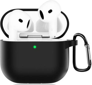 LAYJOY AirPods4 p P[X AirPods 4 Jo[ VR[P[X AirPods 4 P[XیJo[ [d\ Sʕی h~ LYh~ ϏՌ ho h y [ Jrit (ubN)