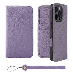 HANATORA iPhone16Pro �P�[�X �蒠�^ �{�v �X�}�z�P�[�X �X�}�z �X�^���h �X�g���b�v �t�� �V�������N�J�[�t���U�[ �M�t�g �x���g�Ȃ� �}�O�l�b�g�Ȃ� �p�[�v�� H0XA-16Pro-Purple �M�t�g �a�����M�t�g 