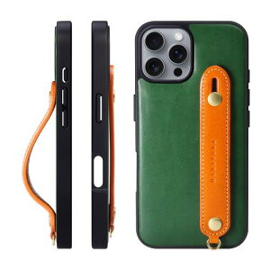 HANATORA iPhone16ProMax �P�[�X �{�v �ϏՌ� �w�ʃx���g �X�g���b�v�����O �X�}�z�P�[�X �X�}�z �X�^���h�@�\ �l�b�N�X�g���b�v �t�� �C�^���A�����U�[ �M�t�g �}�O�l�b�g�Ȃ� �O���[��+�I�����W T