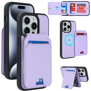 Cavor iPhone 15 Pro 蒠^P[X iPhone 15 ProX}zP[X iPhone 15 Pro ^蒠 P[X iPhone 15 Pro 蒠^ 񍇈 MageSafe MageSafe Ή X}zP[X iPhone15 Pro z^ Jo[ MageSafe wallet p 2w