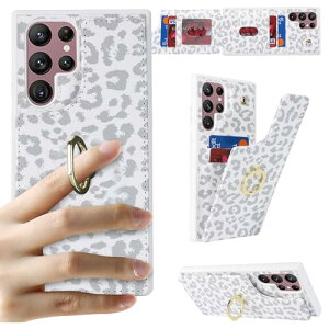 Cavor Galaxy S22 Ultra 5G SC-52C SCG14 �P�[�X �w�ʃ|�P�b�g�t��Galaxy S22 Ultra�蒠�^�P�[�X �J�[�h�P�[�X�J�[�h�|�P�b�g �㉺�J RFID�@�\ Qi�}���[�d�Ή� Galaxy S22 Ultra ���z�^�P�[�X SC-52C �X�}�z�P�[�Xcase 
