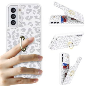 Cavor Galaxy S21 5G[SC-51B/SCG09] /Galaxy S30�P�[�X�w�ʃ|�P�b�g�t�� Galaxy S21�蒠�^�P�[�XSC-51B�P�[�X �J�[�h�|�P�b�g�㉺�J SCG09�g�уP�[�XRFID�@�\Qi�}���[�d�Ή�Galaxy S21 ���z�^�P�[�X Galaxy S21 case 360°