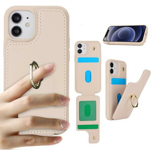 Cavor iPhone12 mini蒠^P[Xwʃ|Pbgt iPhone12 mini X}zP[XJ[h|Pbg㉺JiPhone12 mini gуP[XRFID@\y ^ iPhone12 miniJ[h[P[X iPhone12 mini case 360°]O 
