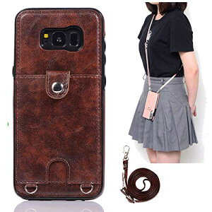 Samsung galaxy S8 Plus SCV35 SC-03J �X�}�z �P�[�X ���|�� �񂩂� �΂߂��� �V�����_�[ galaxy S8 Plus��|�� �P�[�X PU ���U�[ galaxy S8 Plus�J�[�h���[ galaxy S