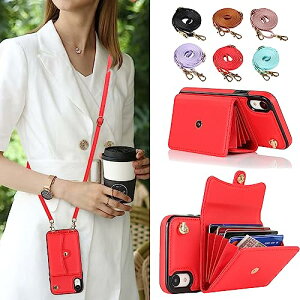 Cavor iPhone XR�X�}�z �P�[�X �蒠�^ iPhone XR�V�����_�[ �P�[�X ���|�� �񂩂� �΂߂��� �V�����_�[ �P�[�X iPhone10R�蒠�^ �P�[�X �A�C�z��XR�P�[�X�J�[�h���[RF