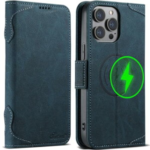 JCGOOD iPhone15 Pro P[X 蒠^ MagSafeΉ phone15 Pro P[X }OZ[t CX[dΉ J[h[ ACtH15 v Jo[ 蒠 X^h@\ z