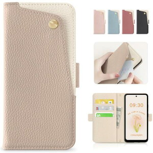 CASSYOOK moto g64 5G ケース 手帳型 モトローラ g64 5G スマホケース 財布型 モトg64y カバー カードポケット付き moto g64y 5G 手帳型ケース 全面保護 カード収納 横置きスタンド機能 高級PUレザー おし