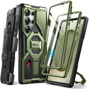 TONGATE Samsung Galaxy S25 Ultra�P�[�X�p�}�O�l�b�g�X�^���h�AMagsafe�Ή��A[�R�������ی�][2�t�����g�t���[�����J�����J�o�[]S25 Ultra�P�[�X�A�X�N���[���v���e�N�^�[���x���g�N���b�v�t���A�O���[