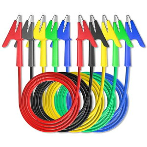 Cleqee �f���A���G���h ���j���N���b�v�R�[�h�Z�b�g1000V 15A ���j���N���b�v���烏�j���N���b�v �e�X�g���[�h �≏�N���b�v�t�� �P�[�u�� �Ȋw���� �d�C�����p�̓��P�[�u�� 2m �≏�e�X�g���C