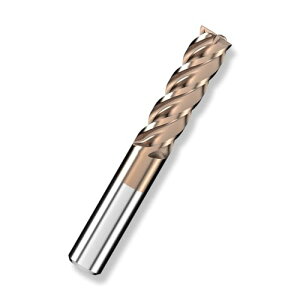 Cleqee スクエア エンドミル 刃径20mm × 刃長70mm × 全長150mm × 軸径20mm 4枚刃 TiAlNコート 超硬 スクエア エンドミル 加工用カッター 高精度 汎用精密加工