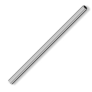 Cleqee �ۊ� �ۂ��`���[�u �X�g���[�g�p�C�v 304�X�e�����X�� �V�[���Ȃ�DIY�N���t�g�p �O�a6mm �ǌ���0.6 mm ����250 mm