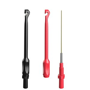 Cleqee 2�� 1000V 32A 17cm �����ԗp���C���[�s�A�X�v���[�u 4mm�o�i�i�v���O�����e�X�g���[�h�p �����Ԑf�f�C��